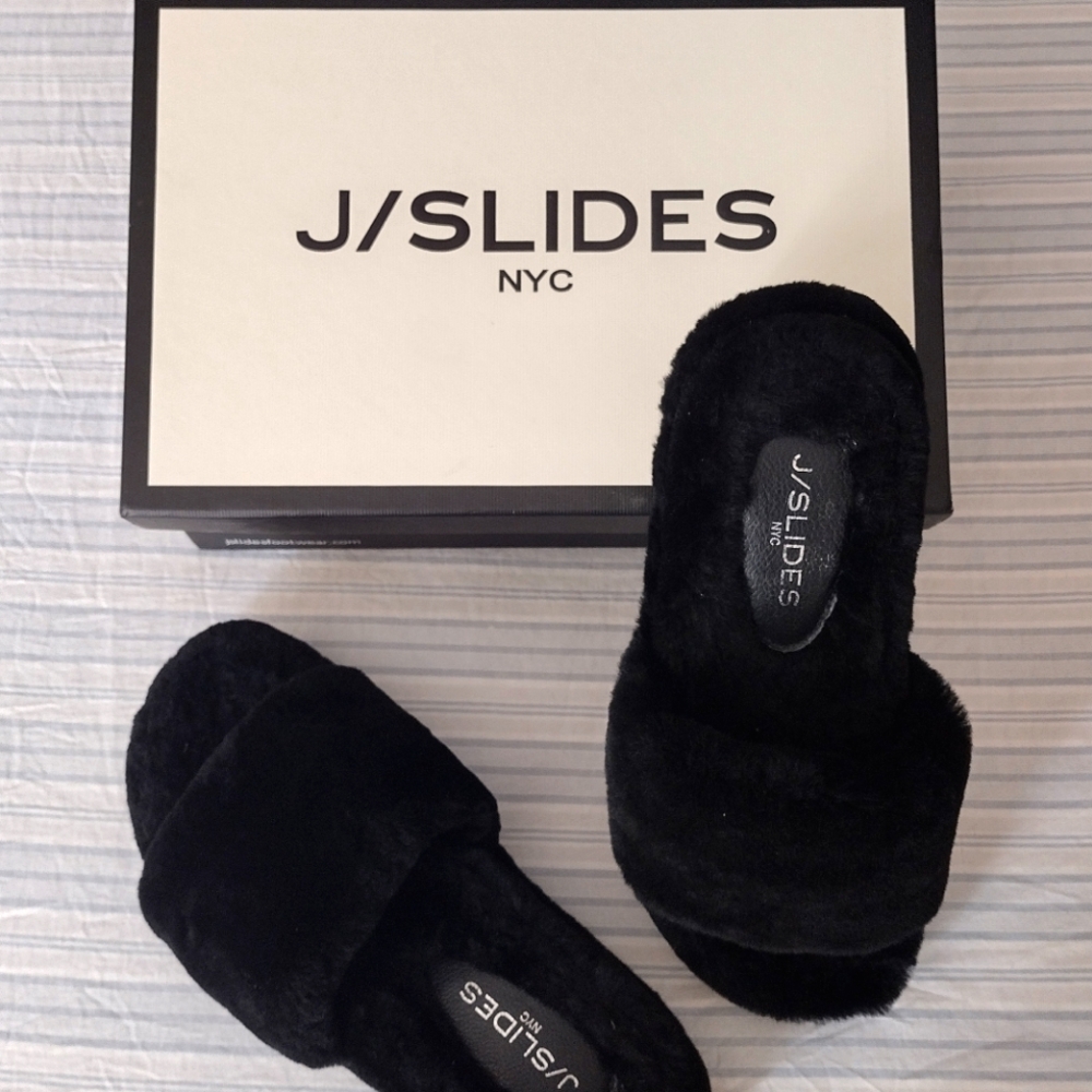 Jslides women's shearling slippers